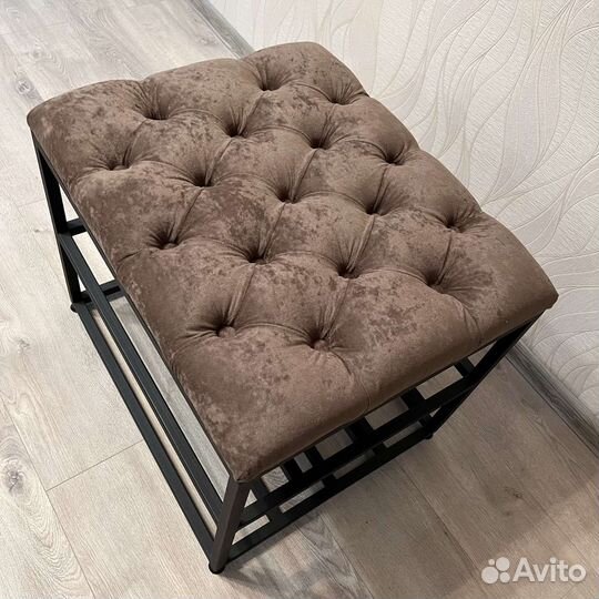 Банкетка в прихожую лофт