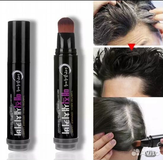 Тонирующий консилер-кисть для отросших корней