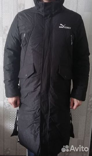 Мужская зимняя парка 54 размер