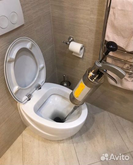 Прочистка засоров в трубах. Промывка труб