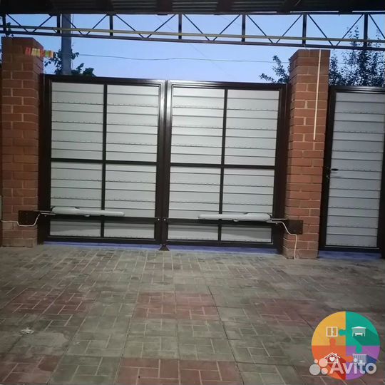 Ворота распашные автоматические