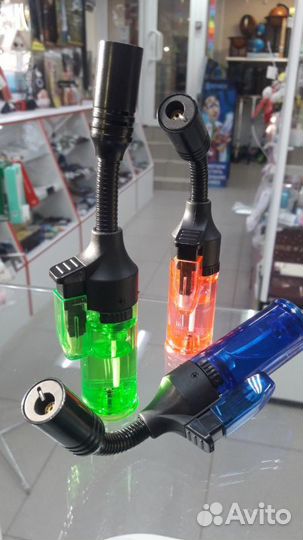 Зажигалка-горелка с гибкой головкой