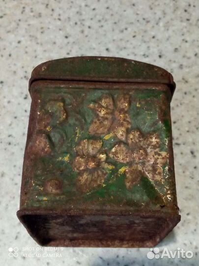 Старинная баночка для чая