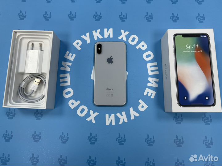 iPhone X 256 Black акб 100