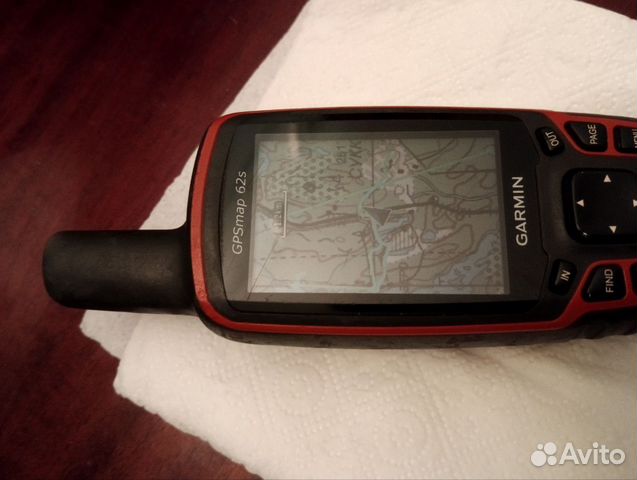 Навигатор Garmin gpsmap 62s c картами Карелии