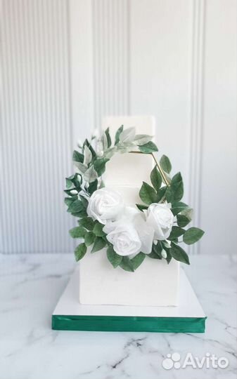 Цветы из вафельной бумаги