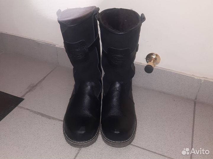 Монгольские сапоги унты высокие мужские 42