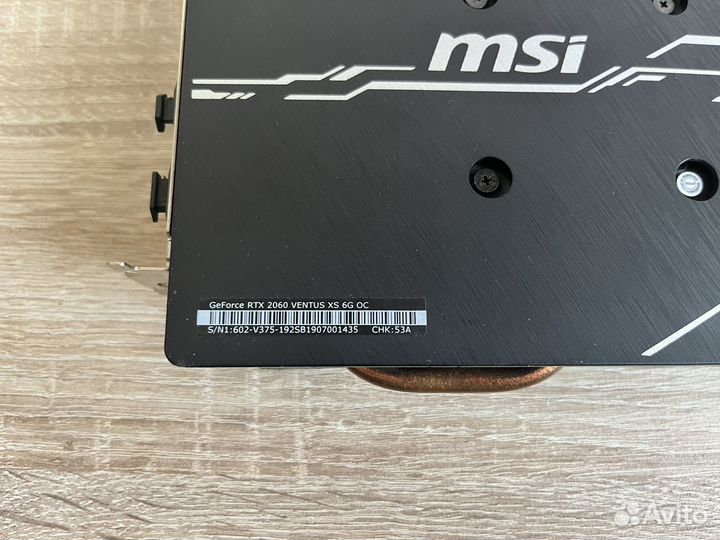 Msi rtx 2060 6Gb видюха видеокарта