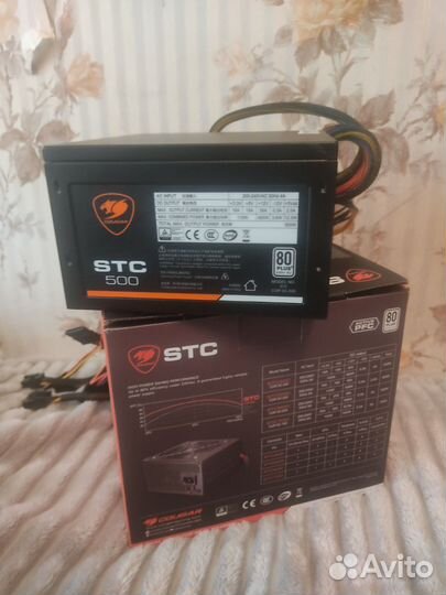 Блок питания Cougar STC500 500W