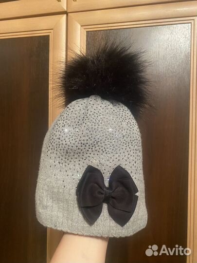 Шапка зимняя для девочки
