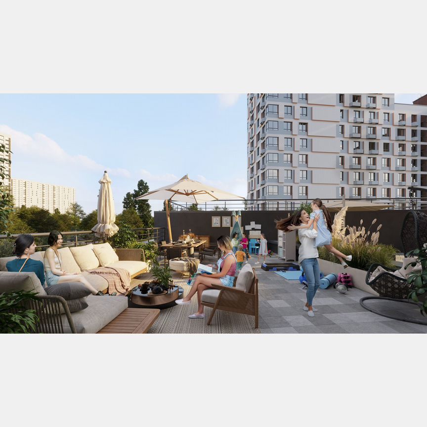 2-к. квартира, 51,6 м², 16/30 эт.