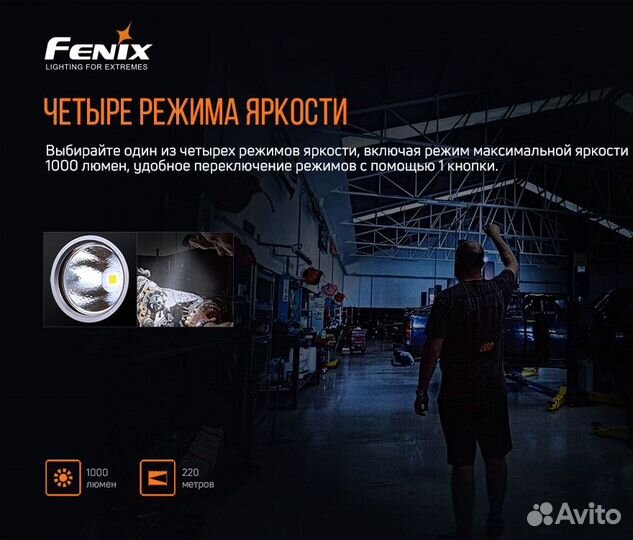 Фонарь Fenix WT25R