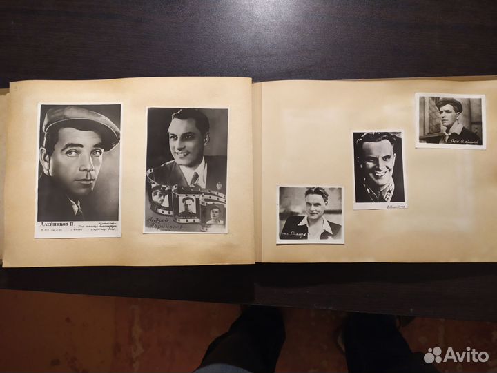 Фотографии актеров советского и зарубежного кино