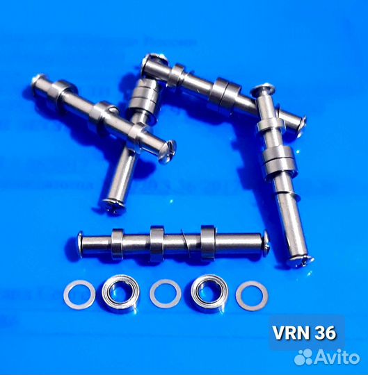 Ось из нержавейки + подшипники для кноба Daiwa