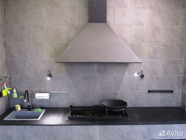 Вытяжка и мангал для Барбекю