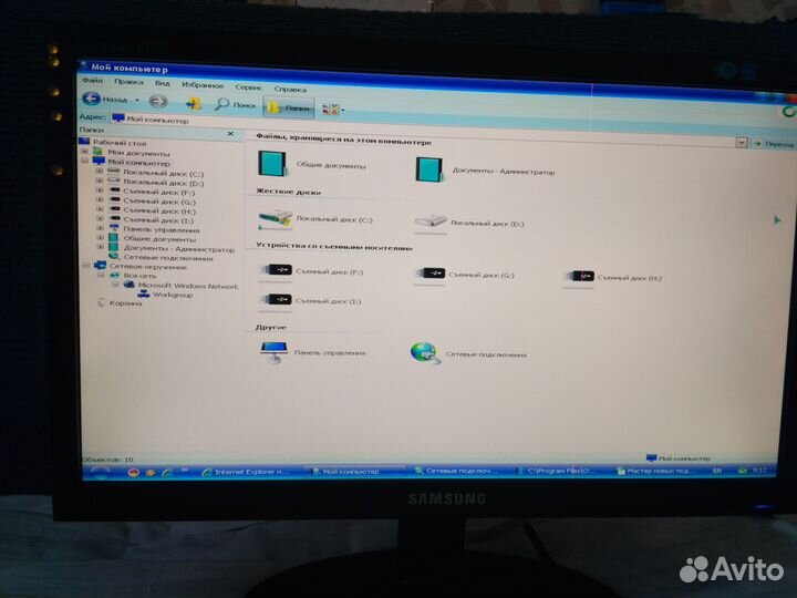 Системный блок. Домашний компьютер настольный
