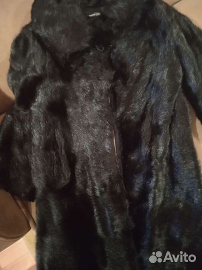 Женская шуба сурок
