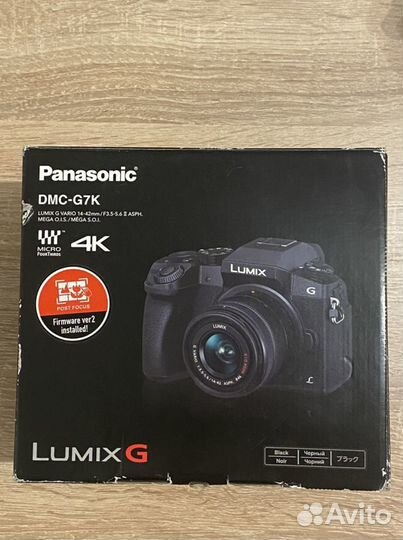 Фотоаппарат Panasonic Lumix DMC-G7K плюс допы