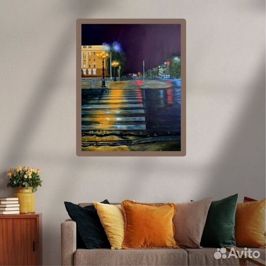 Картина маслом на холсте 