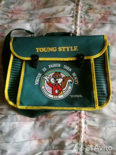 Детский портфель новый из старых запасов