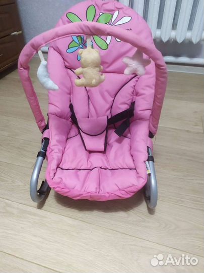 Шезлонг для новорожденных бу