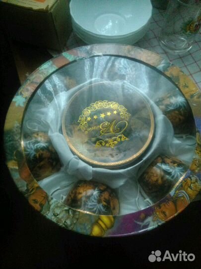 Подарок Чайный сервиз красивый новый