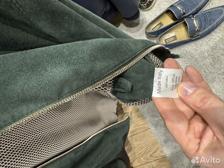 Куртка замшевая мужская