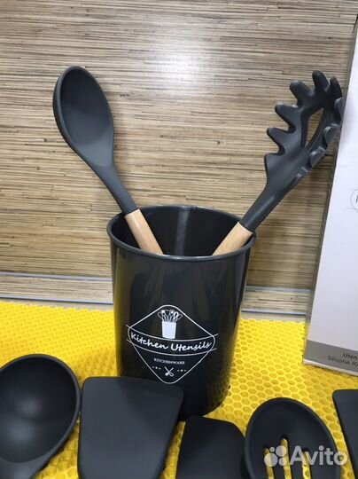 Набор кухонных принадлежностей+ Подставка