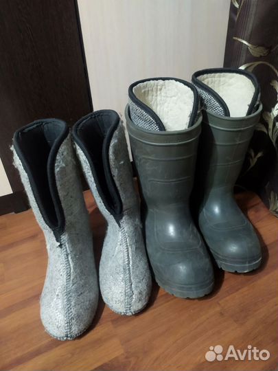 Сапоги для зимней рыбалки