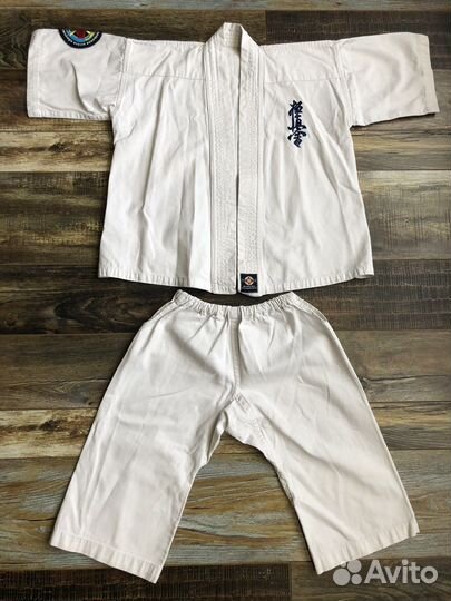 Кимоно для каратэ киокушинкай детское 4-7 лет