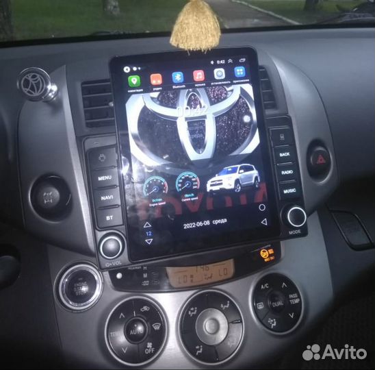 Магнитола Toyota RAV4 android Tesla новая