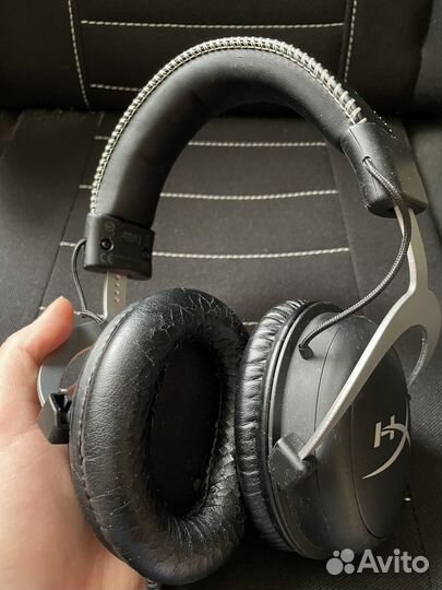 Игровые наушники hyperx cloud silver