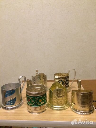 Подстаканники из СССР