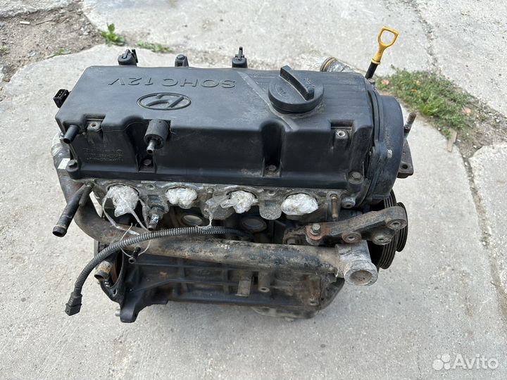 Двигатель G4EB Hyundai Accent