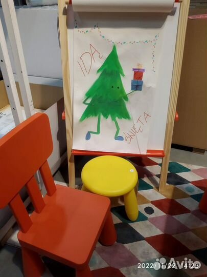 Детская табуретка mammut IKEA