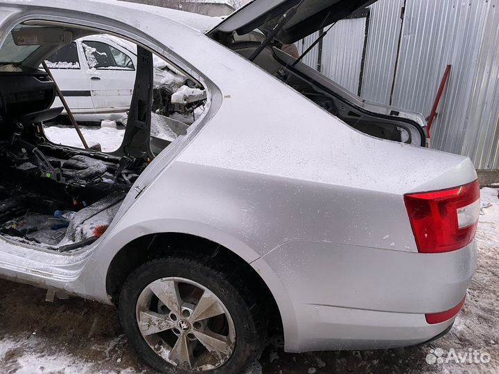 Skoda Octavia A7 задняя часть кузова
