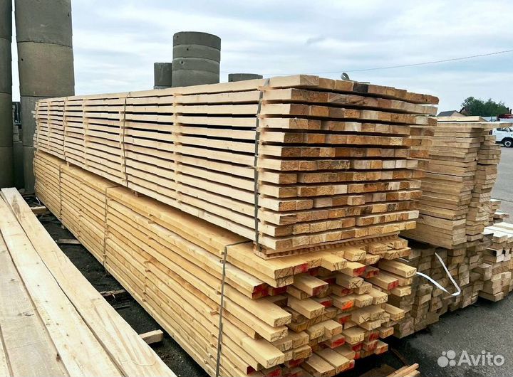 Доска сухая строганная