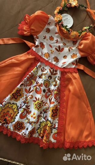 Карнавальный костюм для девочки осень