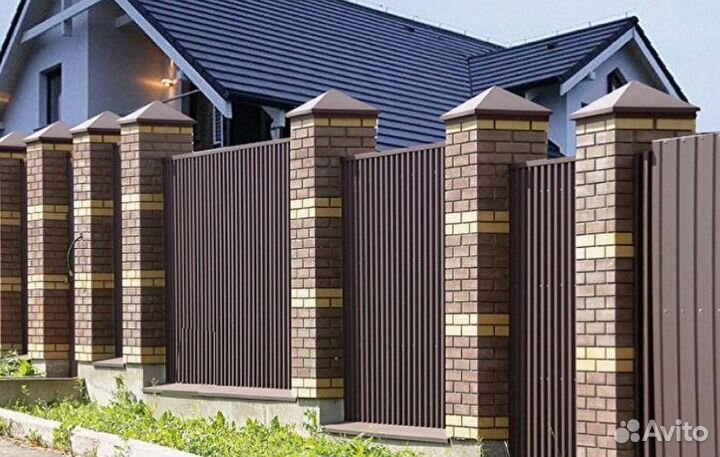 Откатные ворота металлические