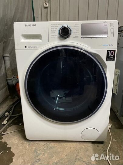 Samsung eco bubble 8 кг