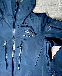 Ветровка Arcteryx Alpha SV Jacket Синяя