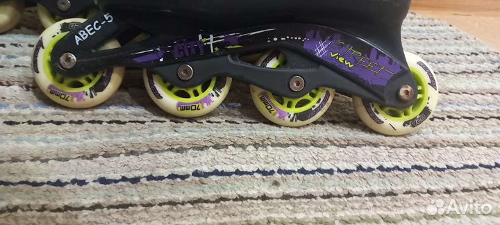 Роликовые коньки детские раздвижные