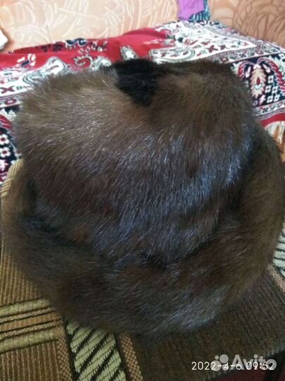 Шапка норковая женская