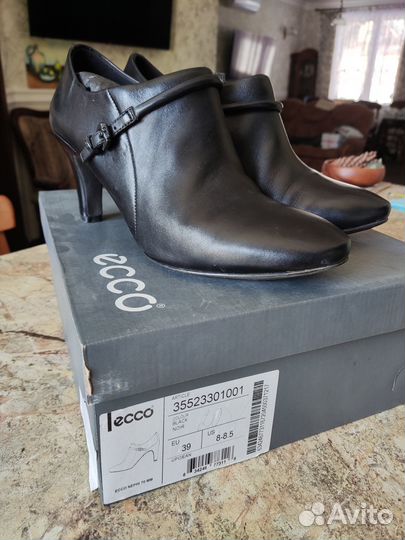 Ботильоны ecco 39