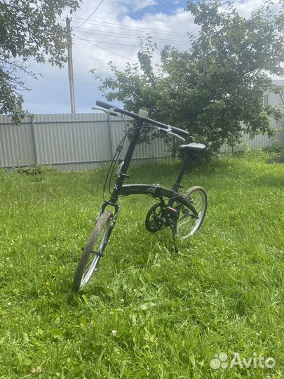 Складной велосипед btwin взрослый