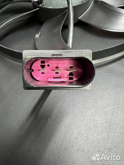 Вентилятор охлаждения Volkswagen Polo Skoda Rapid