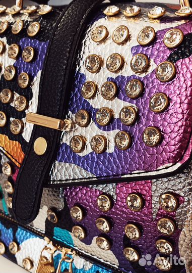 Сумка женская со стразами