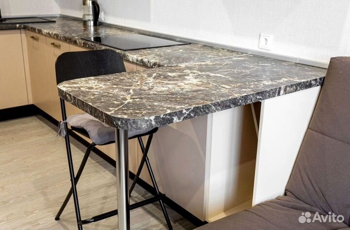 Угловая кухня с мдф фасадами