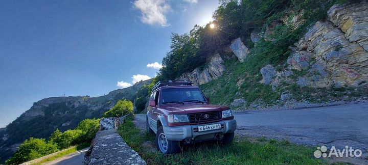 Экспедиционныйбагажник на Паджеро2 (Галопер)