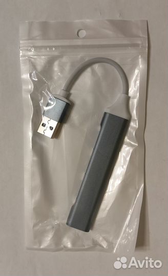 USB хаб для Type-C, разветвитель с 4 USB 3.0/2.0